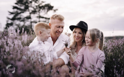 Familie Denzer in der Mehlinger Heide